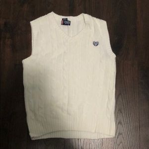 Chaps no sleeve sweater